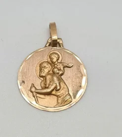 Pendentif religieux en Or jaune