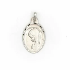 Pendentif Religieux Or blanc