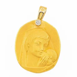 Pendentif Religieux Or jaune Diamant