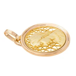 Pendentif Religieux Or jaune, Or rose
