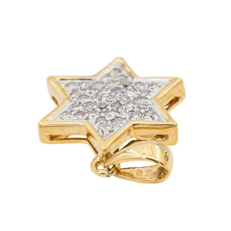 Pendentif Religieux Or jaune Diamant