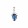 Pendentif Saphir Diamants