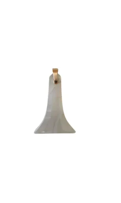 Pendentif sceau or jaune et calcédoine