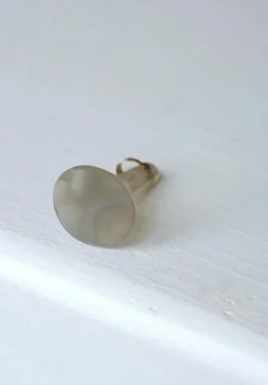 Pendentif sceau or jaune et calcédoine