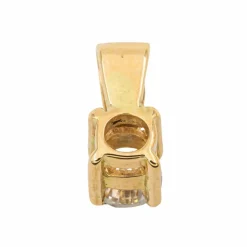 Pendentif Solitaire Or jaune Diamant