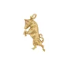 Pendentif Taureau en or jaune