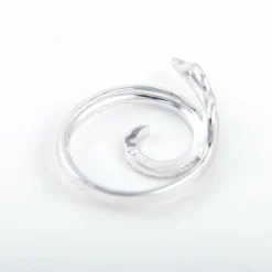 Pendentif Tourbillon or blanc et diamants