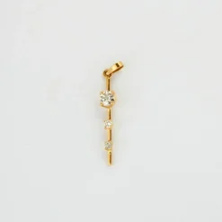 Pendentif trilogie de diamants