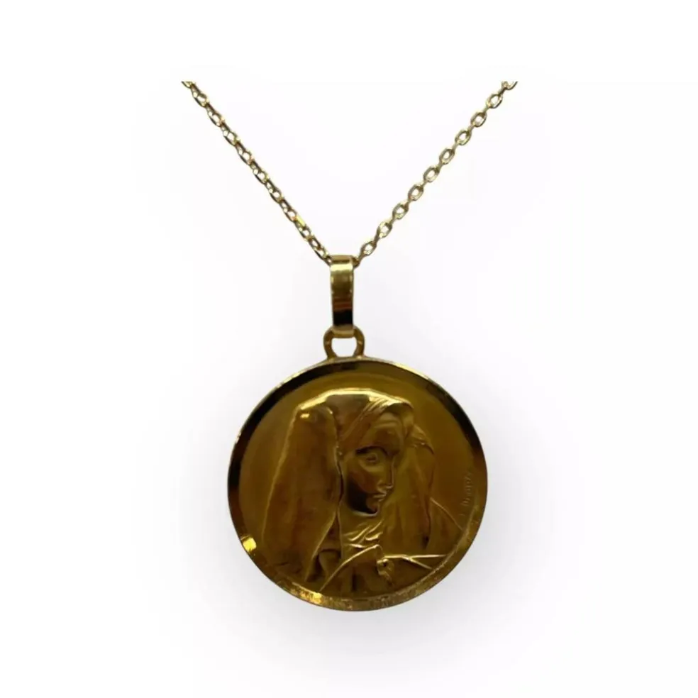 Pendentif Vierge Marie Emile Dropsy