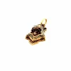 Pendentif Vintage Or Jaune 18k & Diamant