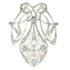 Pendentif/broche en diamant