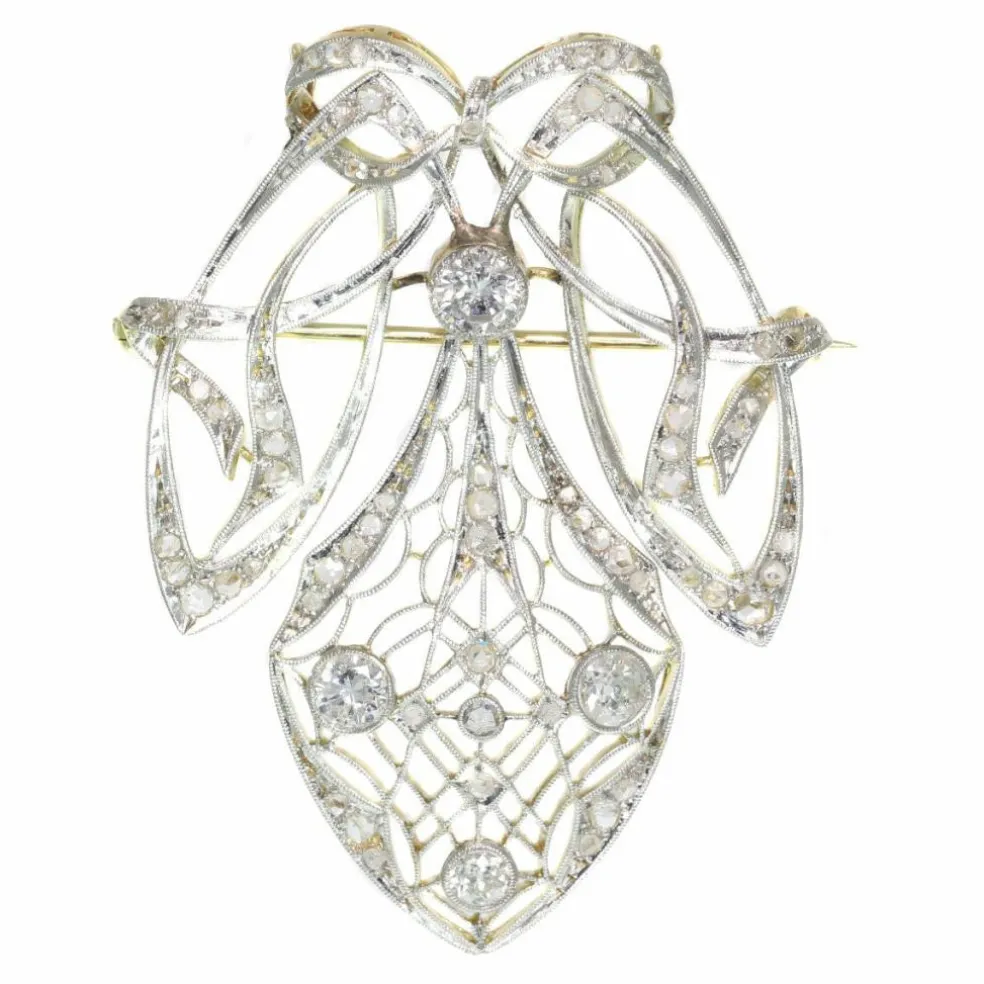Pendentif/broche en diamant
