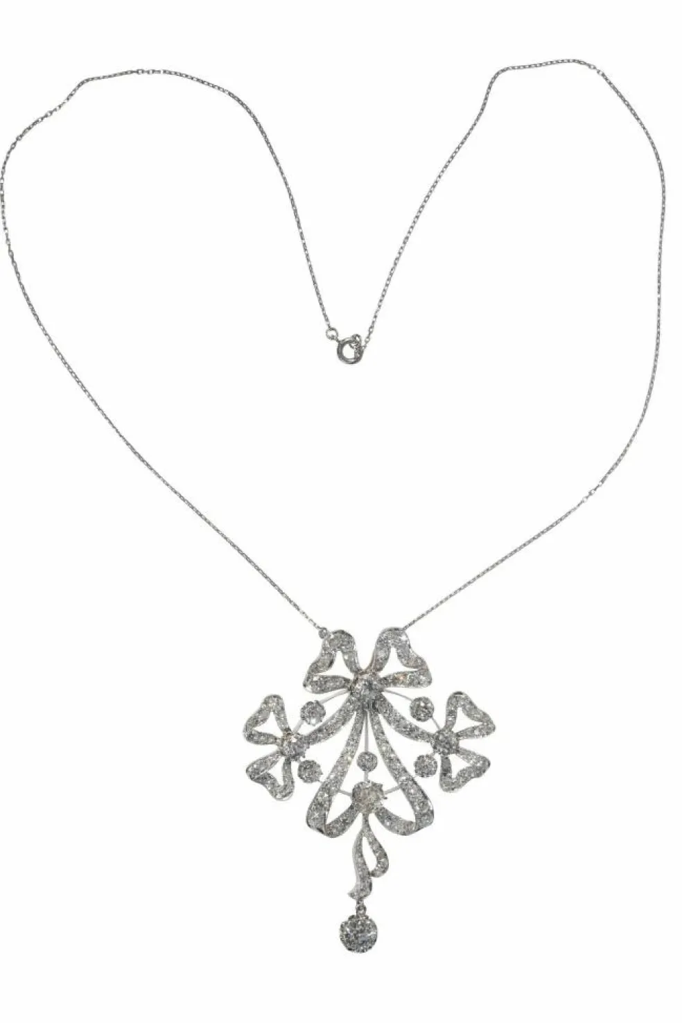 Pendentif/broche en diamant