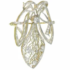 Pendentif/broche en diamant