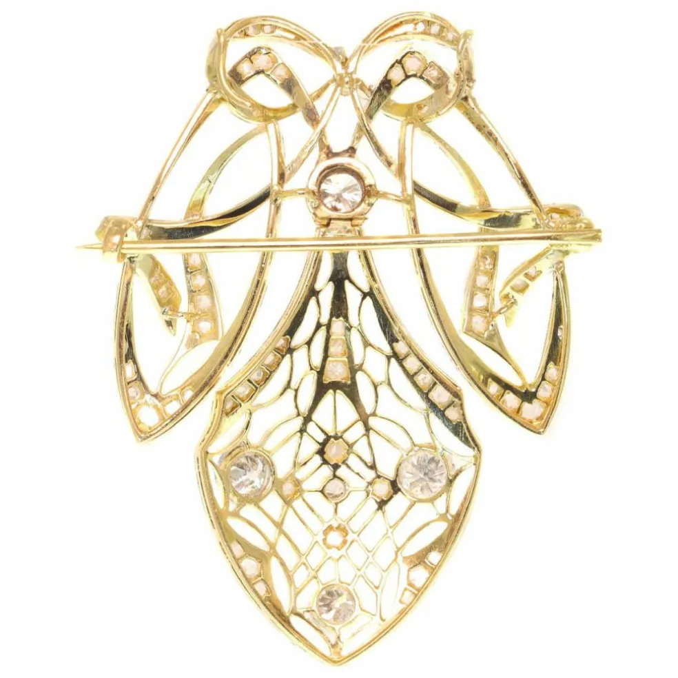 Pendentif/broche en diamant