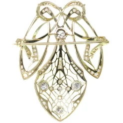 Pendentif/broche en diamant
