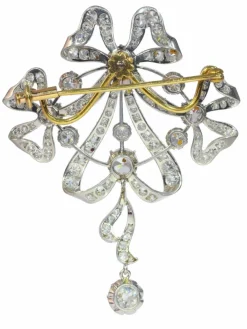 Pendentif/broche en diamant
