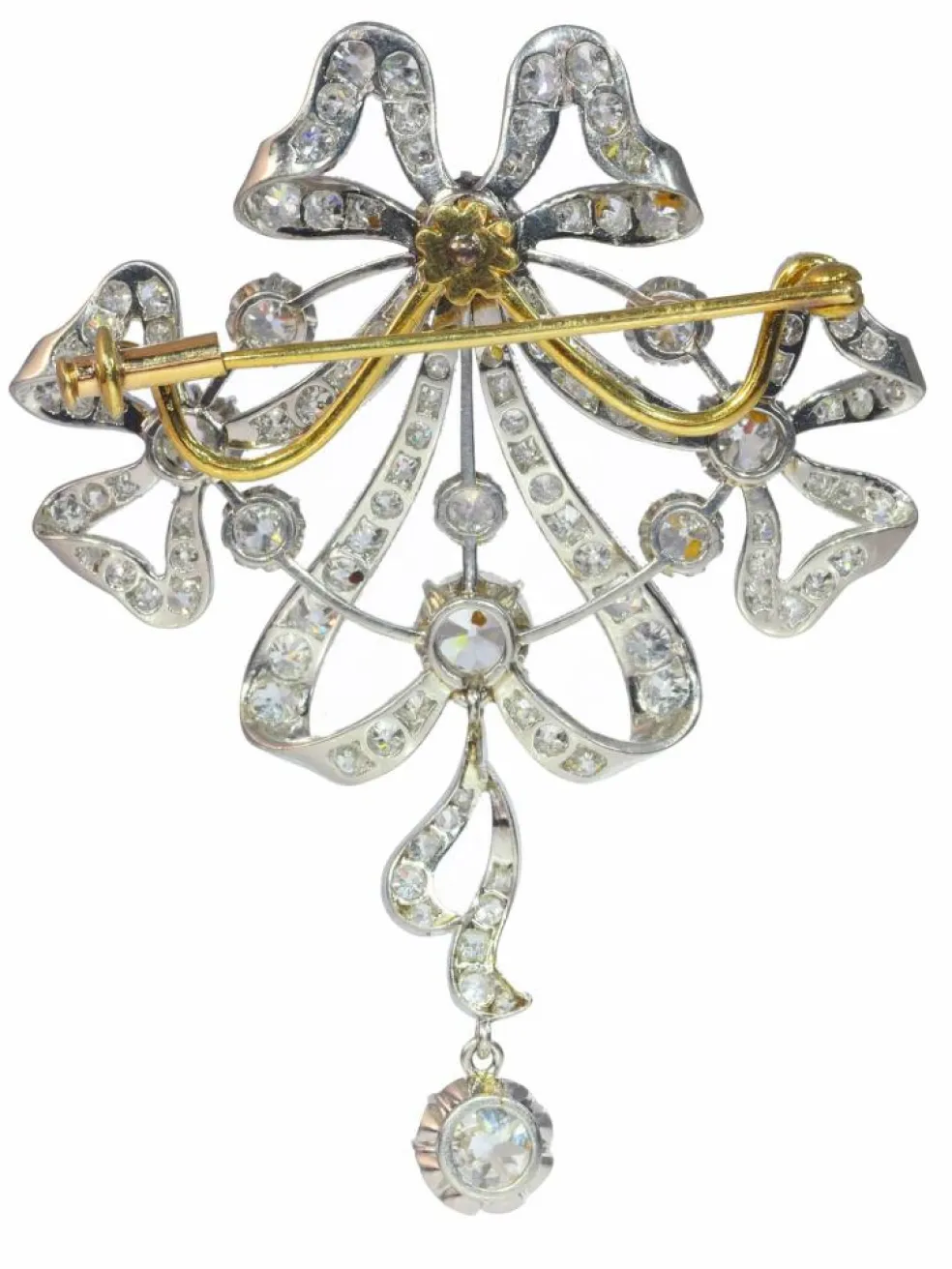 Pendentif/broche en diamant