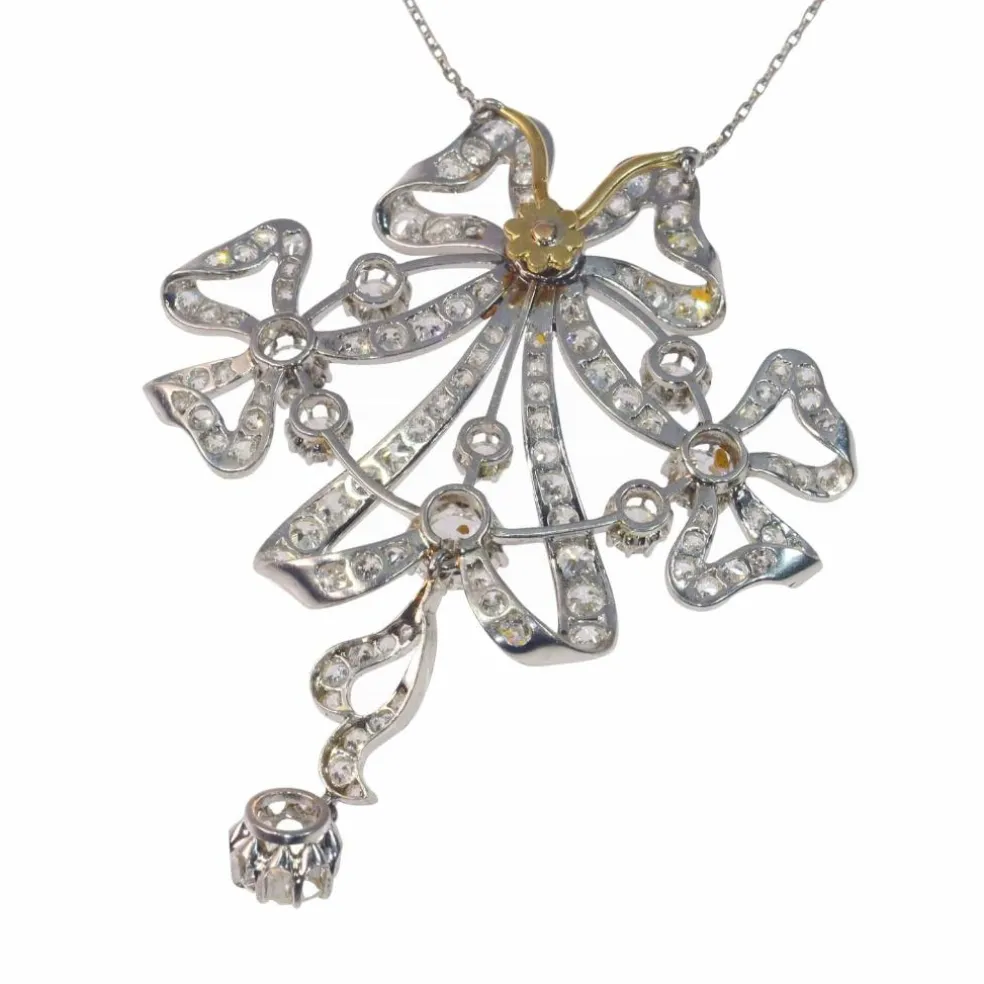 Pendentif/broche en diamant
