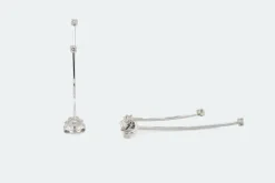 Pendentifs en or blanc et diamants