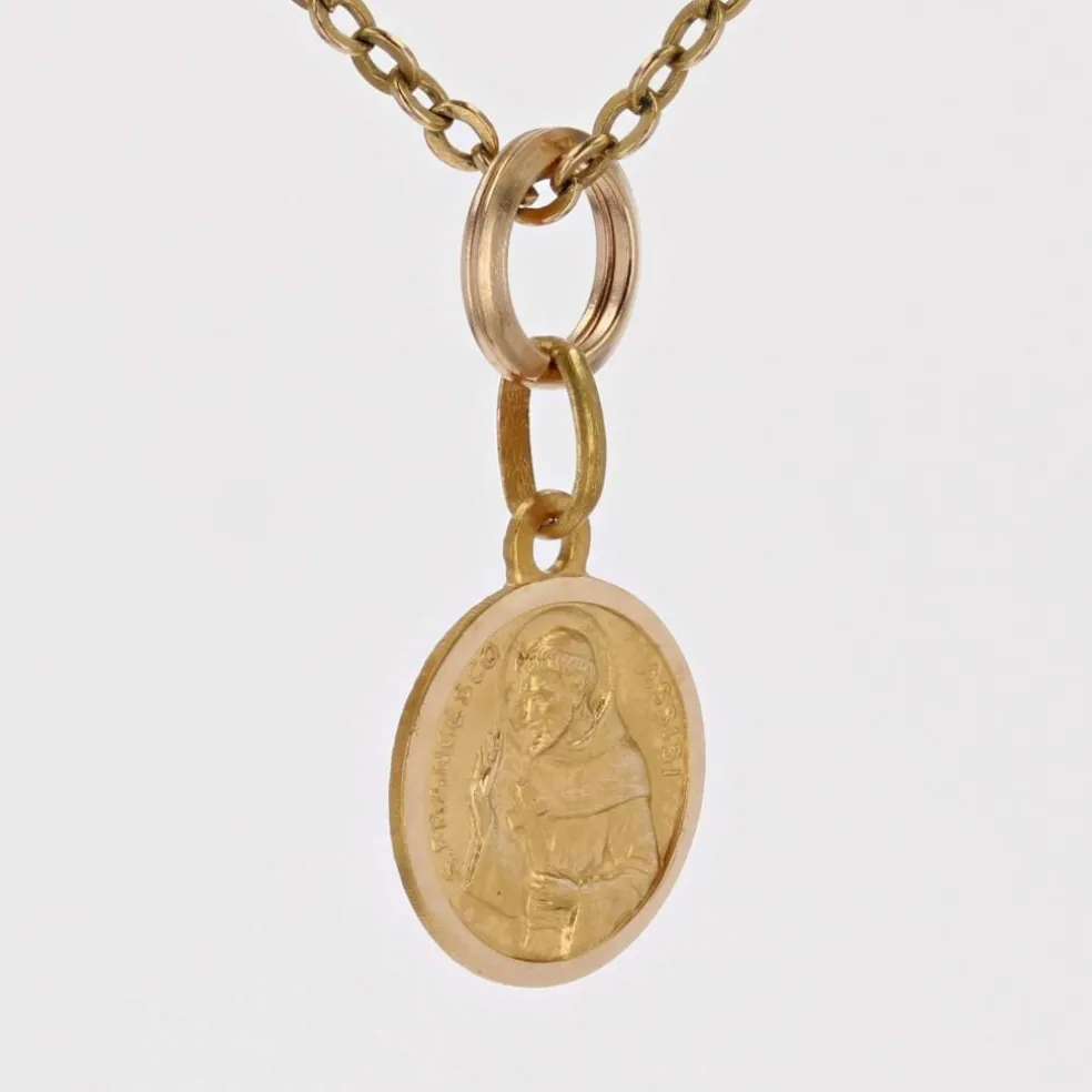 Petite médaille Saint François d'Assise
