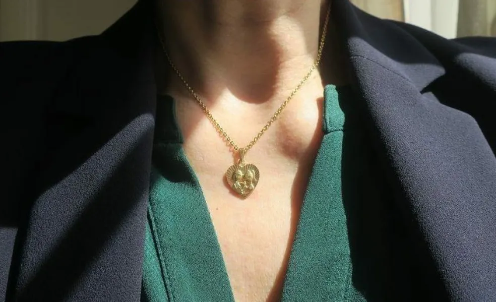 PEYNET - pendentif coeur Les Amoureux