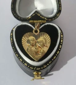 PEYNET - pendentif coeur Les Amoureux