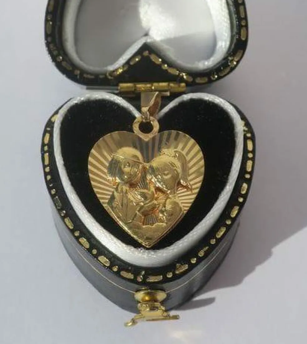 PEYNET - pendentif coeur Les Amoureux
