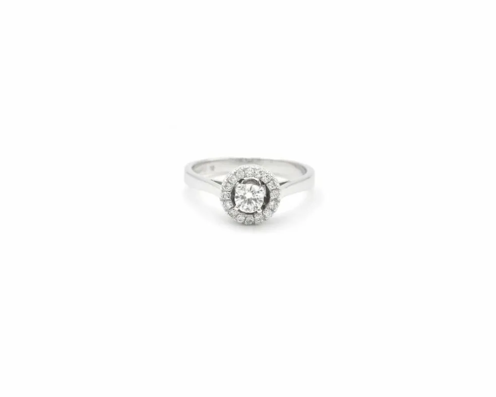 Pizzo Leo Pizzo en or blanc et diamants