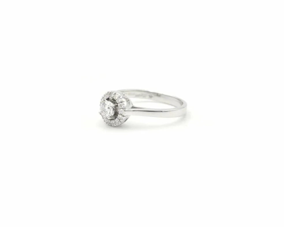 Pizzo Leo Pizzo en or blanc et diamants