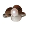 POIRAY - Bague Trèfle Or blanc Perle Blanche