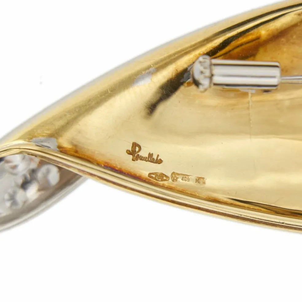POMELLATO - Broche or et diamants