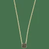 POMELLATO - Nudo - Pendentif petit modèle en Or rose et Diamants noirs