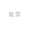 Puces d'oreilles diamant taille moderne