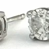 Puces d'oreilles diamants