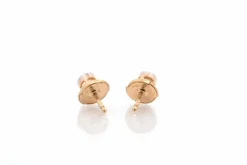 Puces d’oreilles en or et diamants