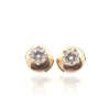 Puces d'oreilles en or 18k et diamants