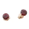 Puces d'oreilles Grenats Ø 6 mm