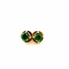 Puces D'oreilles Or Jaune 18 carats & Tourmaline