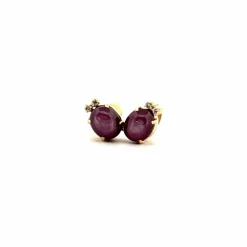 Puces d'oreilles Or Jaune Diamants