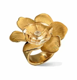 Race et Race - Bague Gardenia