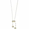 Ravissant collier "Négligé" en or deux tons diamants