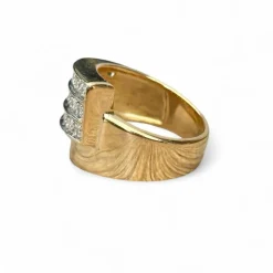 Rochas Paris - Bague or jaune diamants