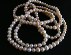 Sautoir de Perles de Culture, fermoir Or