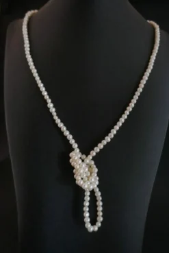 Sautoir de Perles de Culture, fermoir Or