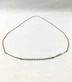Sautoir En Argent