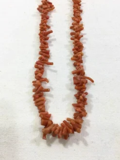 Sautoir En Corail Rouge
