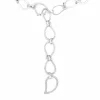 Sautoir Or blanc Diamants