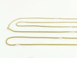 Sautoir Or Et Perles