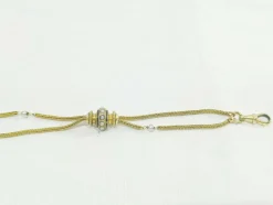 Sautoir Or Et Perles